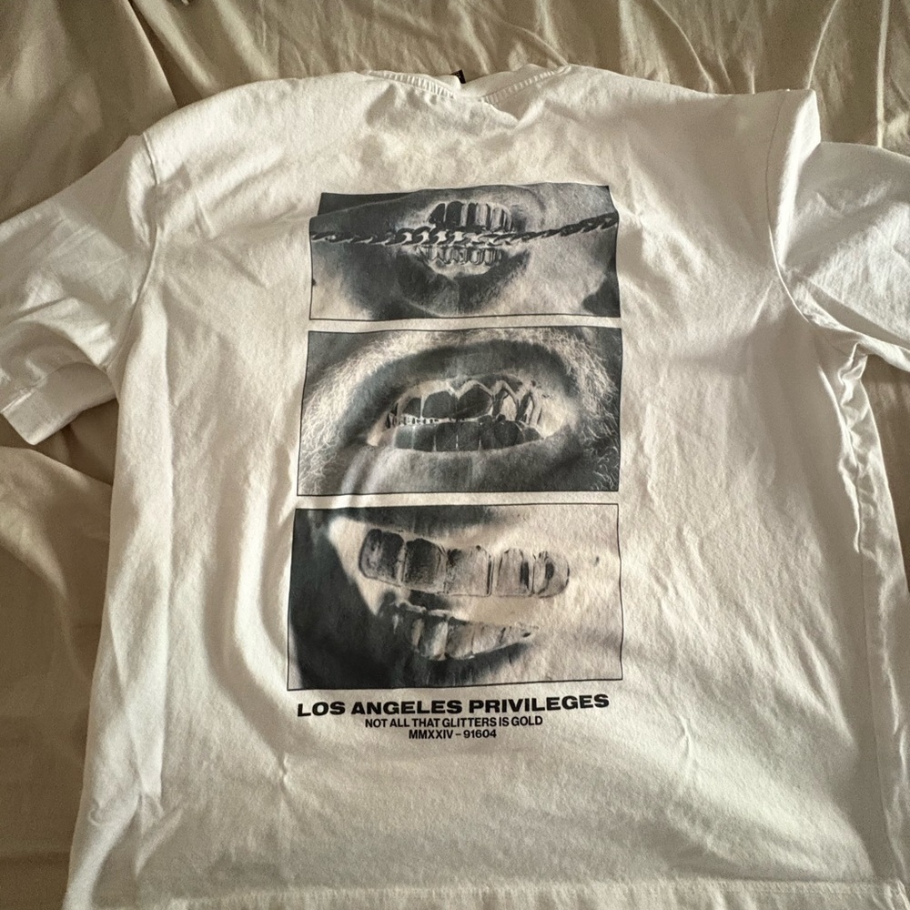 White Graphic T-Shirt